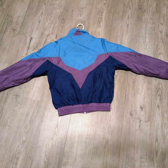 Vintage Della Wear Unisex Windbreaker Jacket - Picture 2 of 4